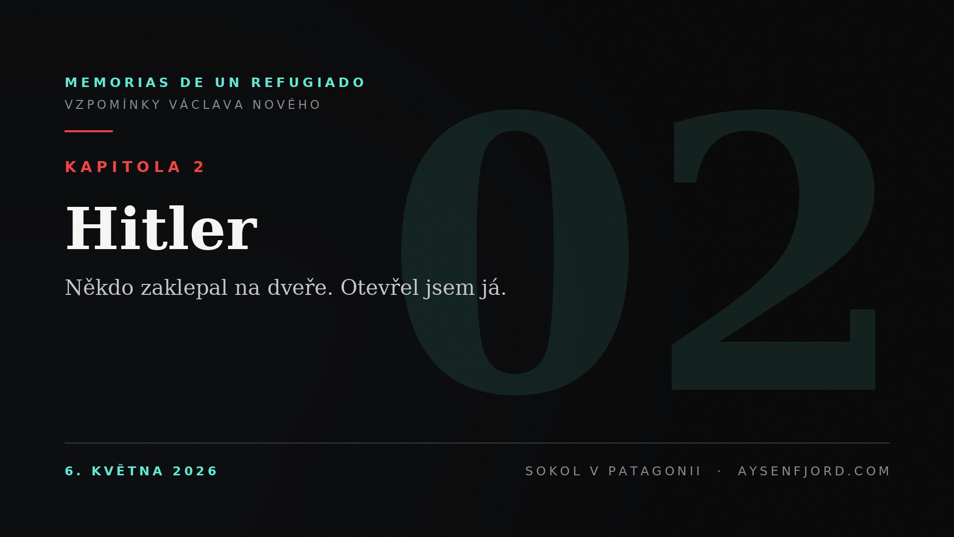 Memorias de un Refugiado, chapter 2: Hitler