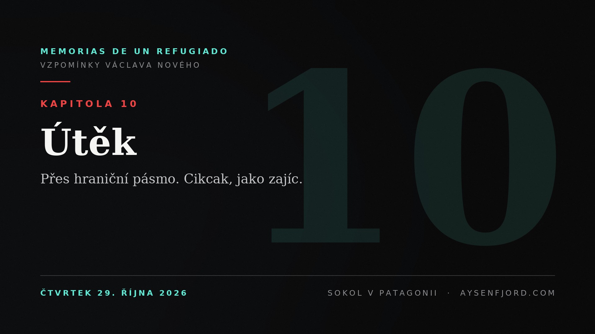 Memorias de un Refugiado, chapter 10: The Escape